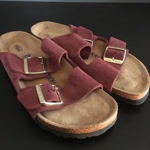 Barely Warn Soft Footbed Birkenstocks Size 38